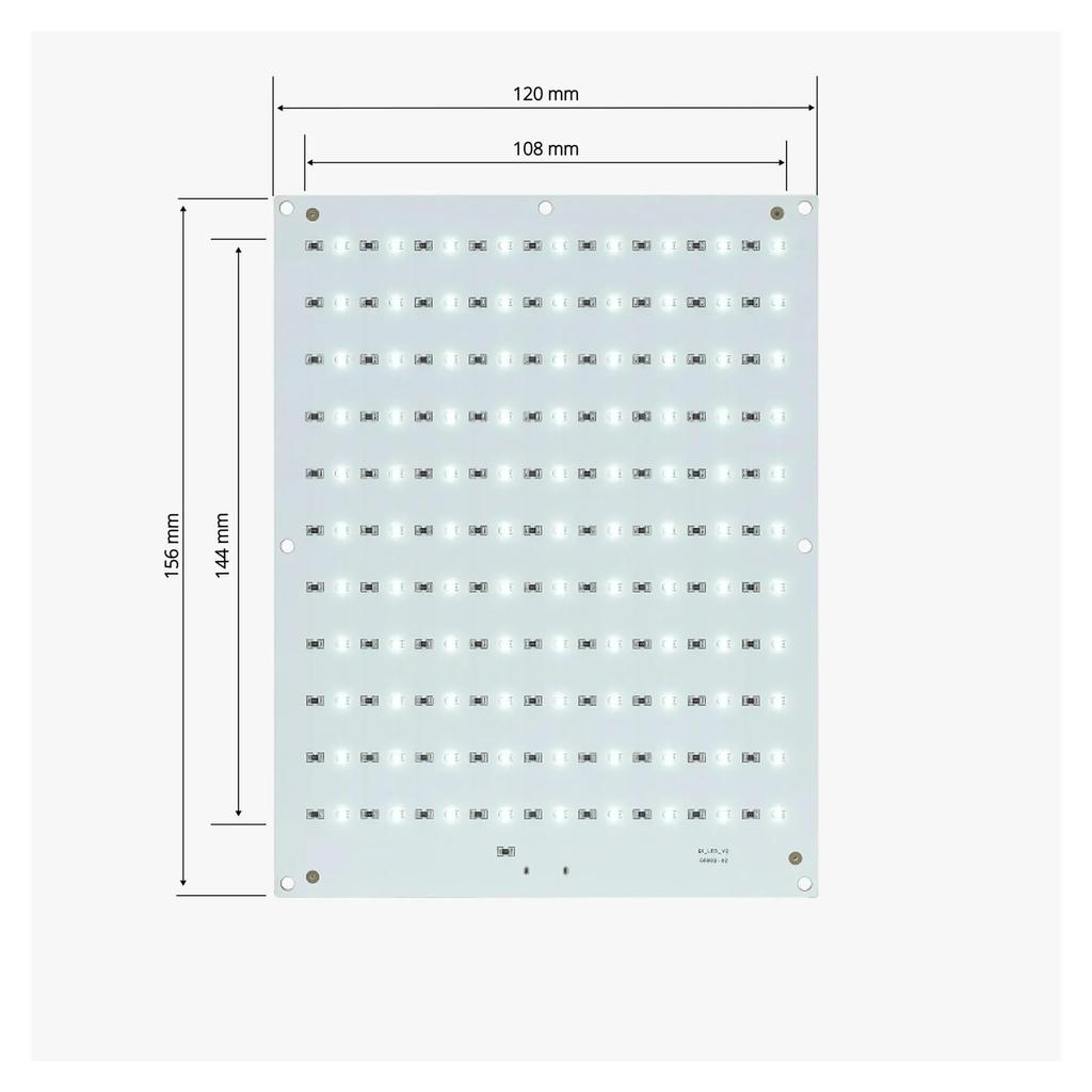 For Bambu CMYK LED Backlight Board 5V1A USB-C Power Supply 10x11 110 bit