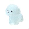 5 Pieces Luminous Mini Dog Figurines Animal Sculpture Tabletop Ornament for Dollhouse DIY
