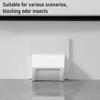 Sewer Baffle Wall Floor Drain Stopper Odor-proof Floor Drain Easy to Clean Smooth Surface Bathroom Floor Drain Stopper