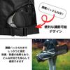 East Leaf Golf Bag Hood Cover, Waterproof, Foldable, Black, Fits 8.5-9.5 Inch Golf Bags