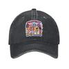 aProtect Queer Kids Unisex Style Baseball Cap  Distressed Denim Caps Hat Retro Outdoor Activities Adjustable Fit Headwear