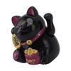 5.5in Electric Waving Arm Fortune Cat Decorative Cute Plastic Cat Ornaments for Cashier Desk