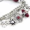 Les Trésors De Lily [G7787] - Designer-Armband 'Capucines' rot
