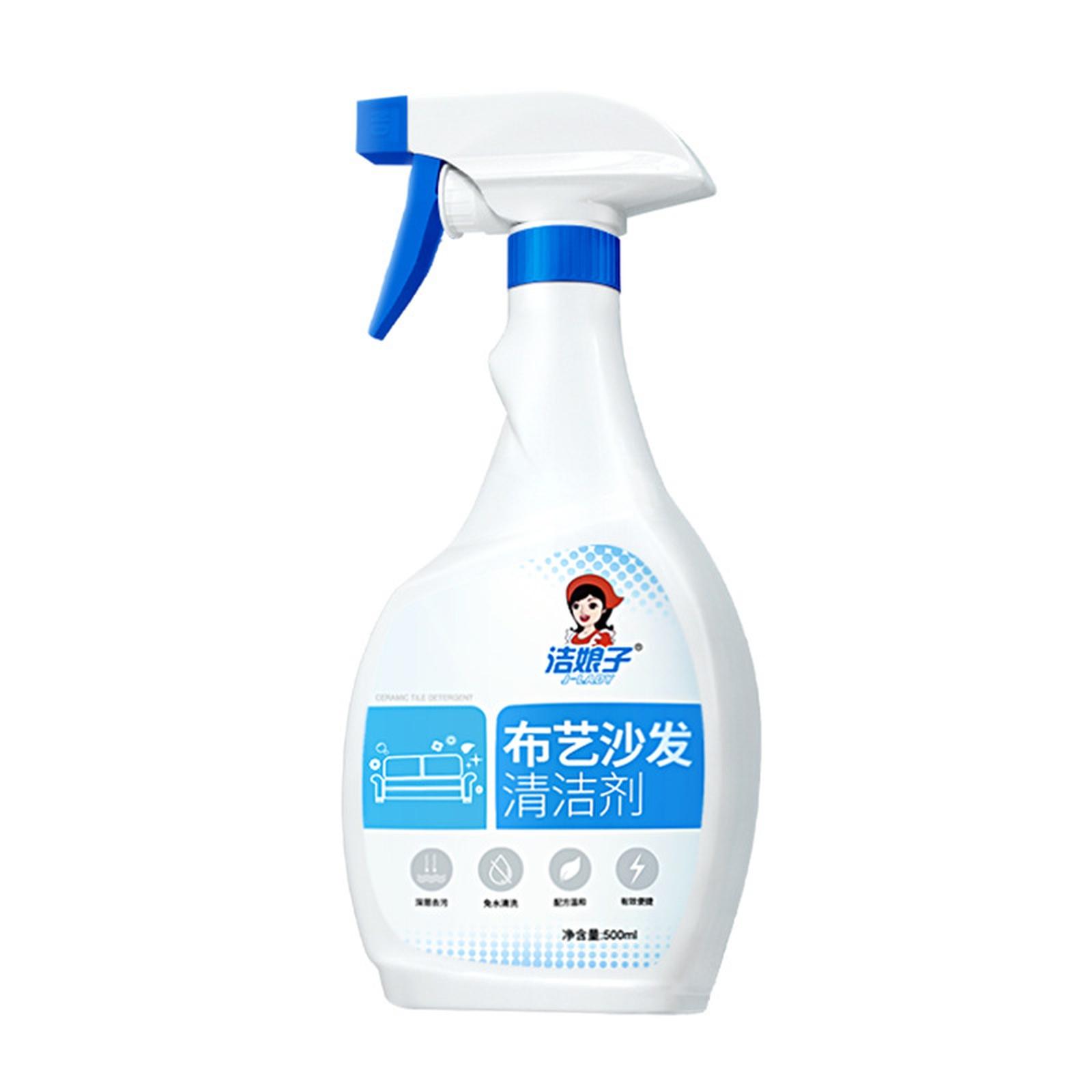 

500ml Fabric Cleaner Foam Spray for Sofa Cloth Wall Carpet Furniture Cleaning one size