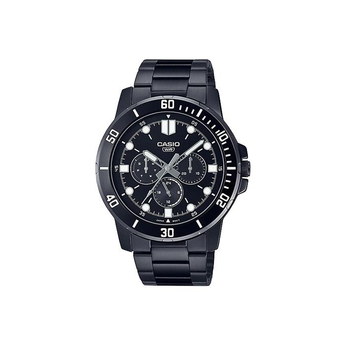 CASIO G Shock MTP VD300B 1E MTP-VD300B-1E Black Dial
