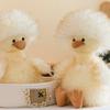 PP Cotton Cartoon Duck Doll Fluffy Curly Duck Plush Kid's Accompany Dolls   Home Decor