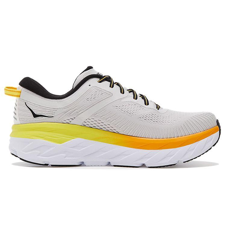 Pánské tenisky HOKA Bondi 7 Nimbus Cloud Yellow šedé, zářivě žluté 1110518-NCRY