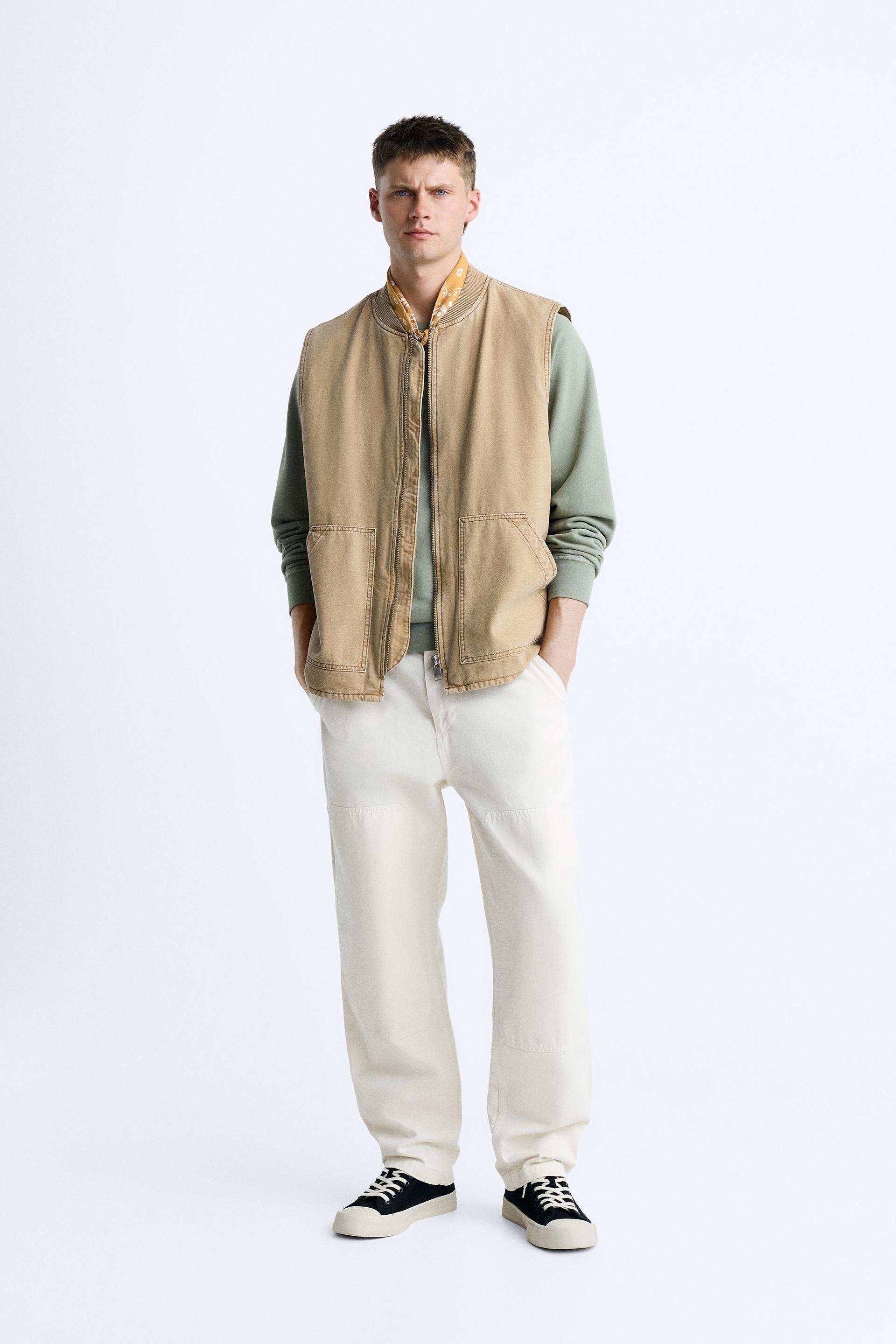 

ЖИЛЕТ ИЗ ХЛОПКА