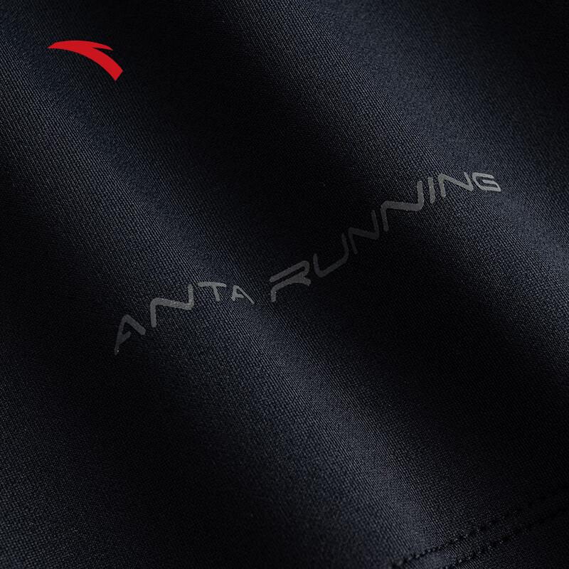 Anta Women's Brushed Half-Zip Long-Sleeve Sport T-Shirt