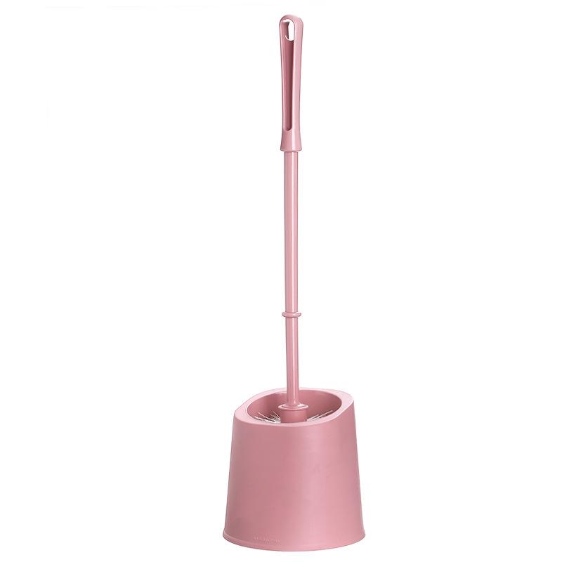 Multifunctional Soft-Bristle Toilet Brush with Long Handle & Base