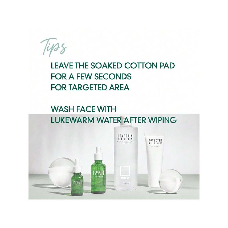 Rovectin Aqua Deep Cleansing Water 400ml - Impurities Remover From Ocean Deep With Hyaluronic Acid And Marine Plants From Jeju Island