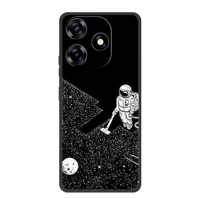 

For ZTE Blade V50 Smart Phone Case Cover Lion Wolf Tiger Black Silicone Soft Back Case For ZTE Blade V50 Design 4G Case Coque ZTE V50 Smart
