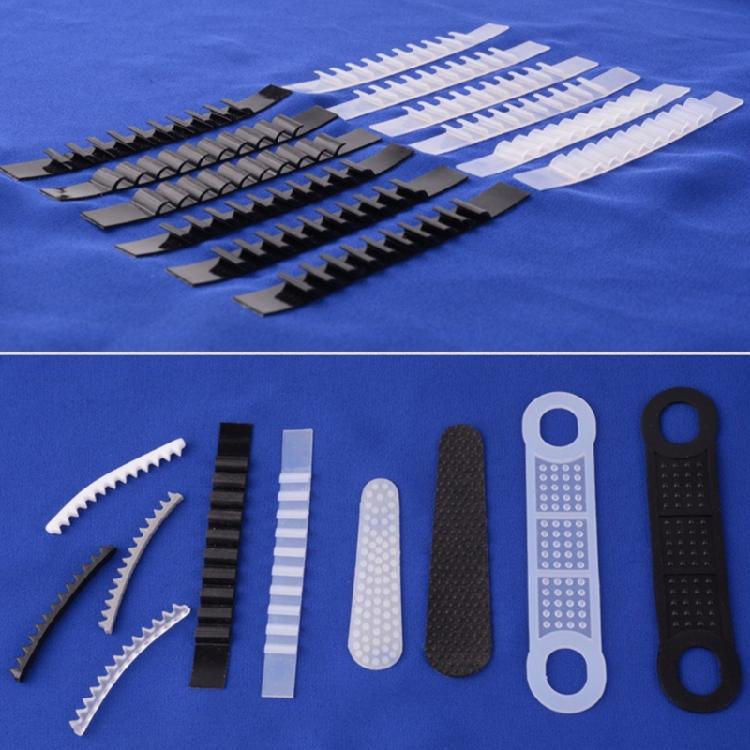 100pcs Closet Coat Hanger Duct Tape Adhesive Strips for Various Wardrobes Hook