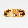 Handmade OM Rudraksha Bead Bracelet – Spiritual Healing Meditation Yoga Jewelry for Men & Women