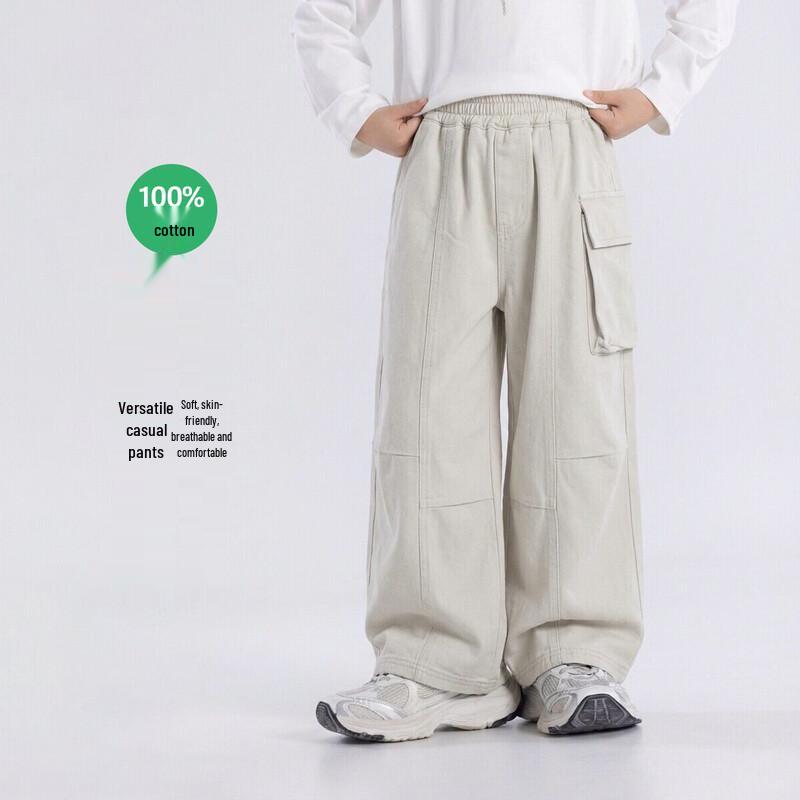 YOYO Fairy Tale Boys  Casual Straight-Leg Cotton Pants 150