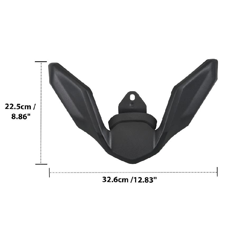 For 2017 2018 2019 BMW R1200GS LC Front Fender Beak Extension for BMW R1250GS R1250 GS R 1250 GS 2019 2020 2021 2022 2023