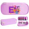 Kpop Demon Hunter Children Pencil Box Cartoon letter Student School Supplies Stationery Kids Penbag Pencilcase Kawaii Boys Gift