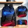 Großer Schulrucksack Kinder Jungen Mädchen Oxford-Stoff Anime-Print Leicht Bequeme Schultergurte