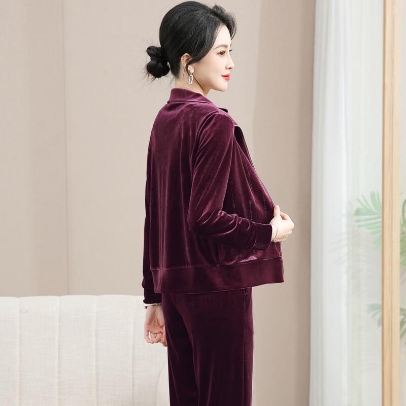 Langsha Women's Hooded Sports Two-Piece Set