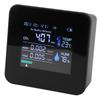 9 in 1 Indoor Air Quality Monitor PM2.5 PM10 PM1.0 CO2 HCHO TVOC Temperature Humidity Time Display Air Quality Tester