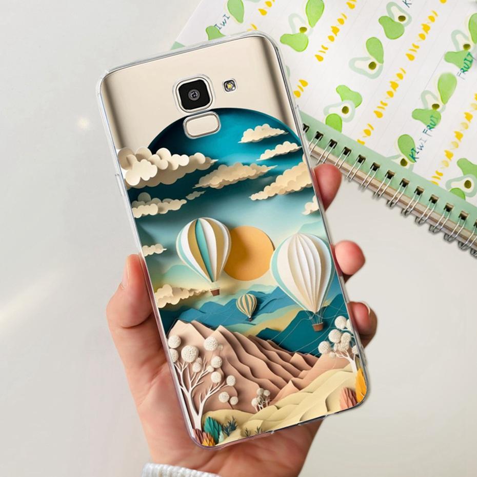 Lovely Printing Case For Samsung Galaxy J6 J6+ J600G J610G Soft Silicone TPU Back Cover For SamsungJ6 J 6 Plus 2018 Phone Cases
