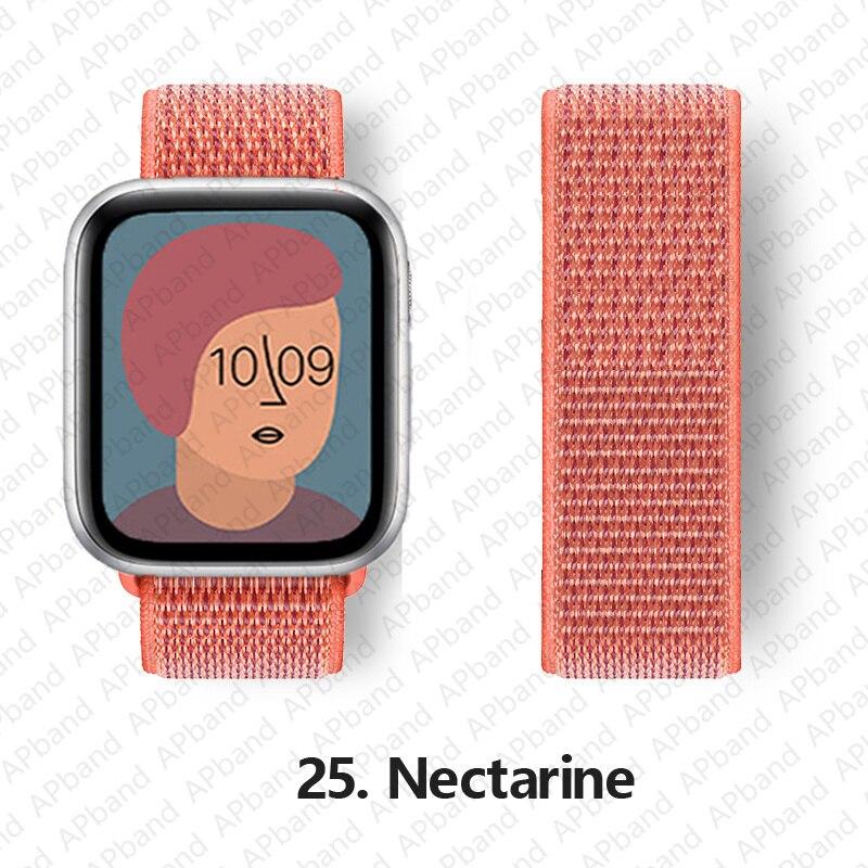 Nylon Band Voor Apple horlogeband 44mm 40mm 42mm 38mm 41mm 45mm 41 45 smartwatch polsband riem lus armband iWatch 3 4 5 se 6 7
