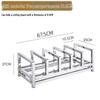 Chuishan Sea Stainless Steel Commercial Chopping Board Storage Rack