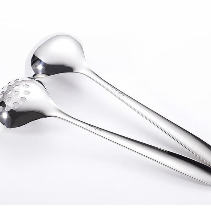 ZISIZ Stainless Steel Kitchen Ladles and Strainers