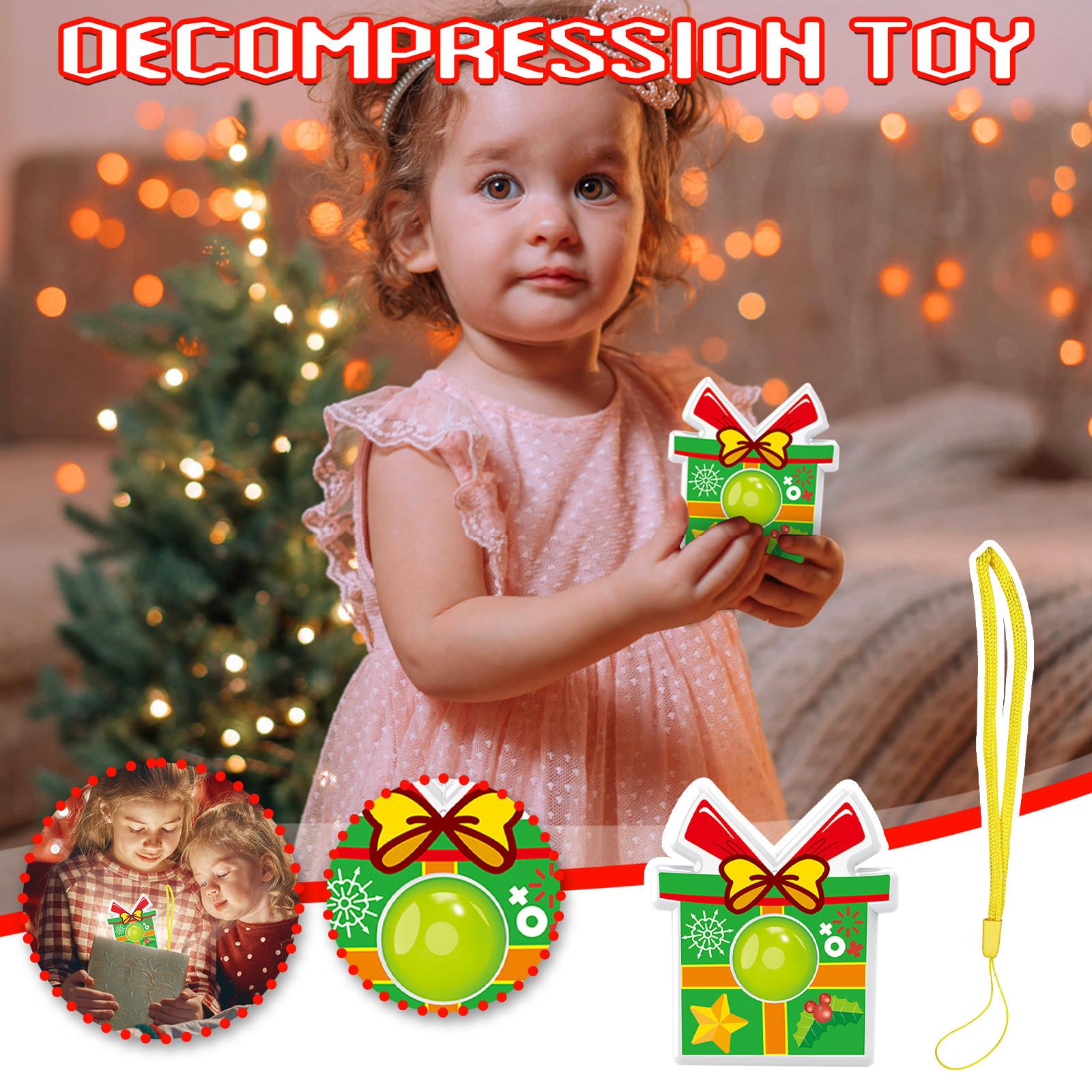 

Push Bubble Sensory Fidget Toys - Силіконові іграшки для зняття стресу жовтий