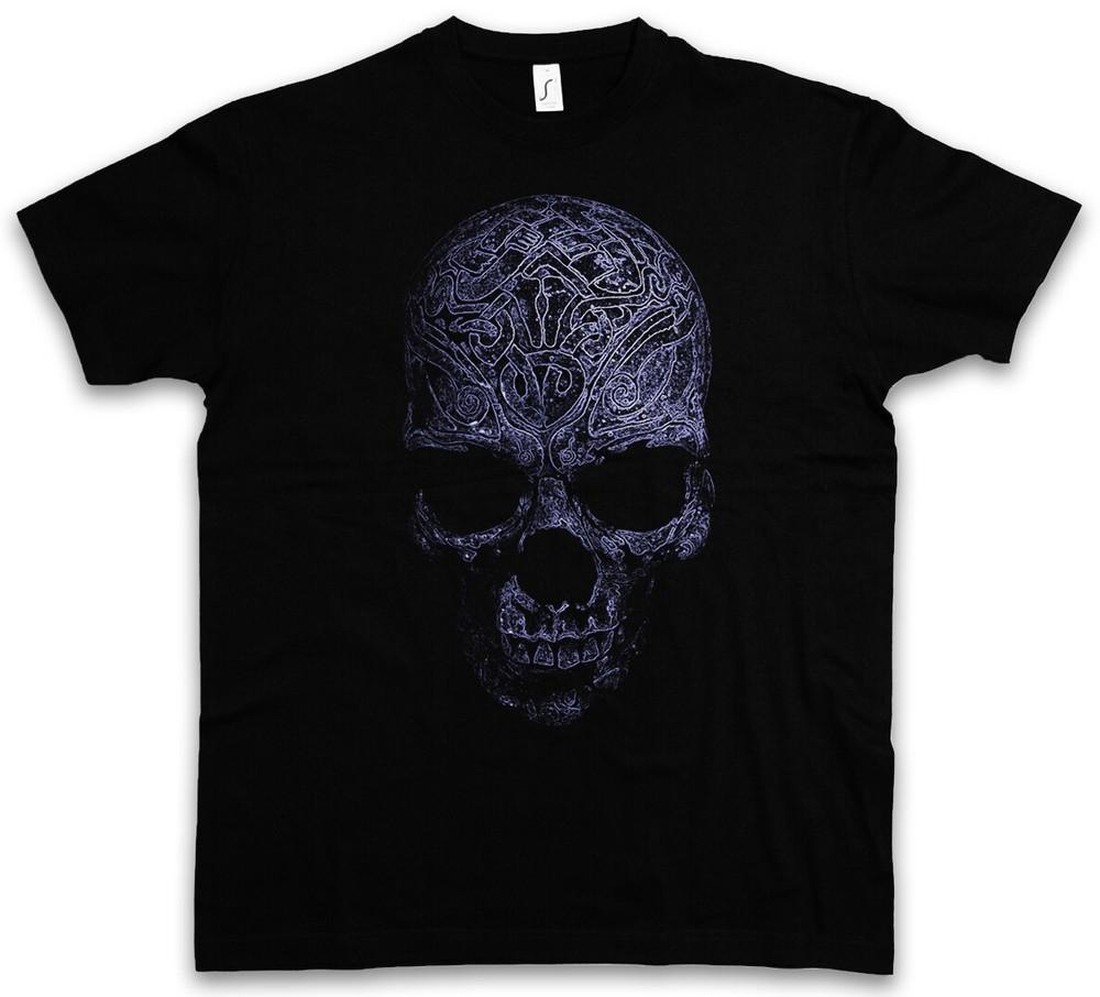 ORNAMENT SKULL II T-SHIRT - Skull Dead Skull Tattoo Art