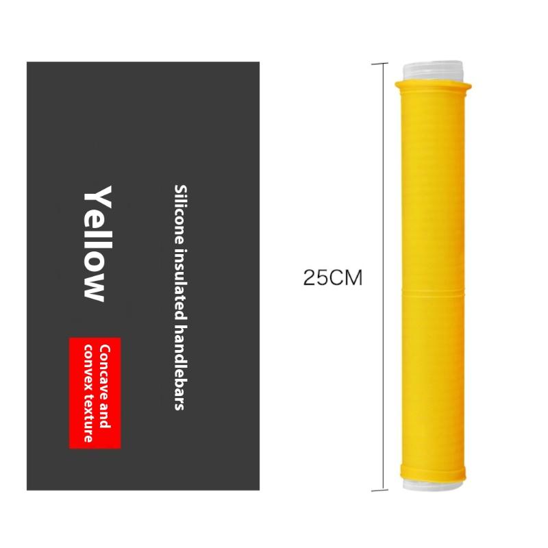 

Чехол для удилища Противоскользящая мягкая рукоятка Универсальный чехол для удилища Амортизация Эластичный протектор рукоятки удилища Рыболовные снасти жёлтый