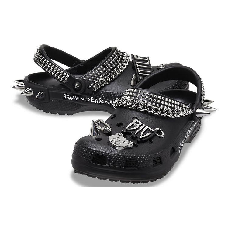 Crocs LittleBig X  Kolaborace Classic Clog Klasické Dřeváky Pánská Obuv Černá 207449-001