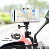 PULUZ Aluminum Motorcycle Rearview Mirror Action Camera Mount Accessory