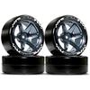 1/10 RC Drift Tires and Aluminum Wheels  4pcs 12mm Hex for Tamiya Traxxas HPI KYOSHO XV02 XV01 TT01 TT02 PTG2 A959