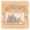 Kids Logical Thinking Training Wooden Puzzles Adult Burning Brain Challenge Activity Game Educational Toys for Autistic Children