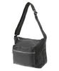 Maison de FLEUR Zipper Shoulder Bag, Black, 8A43F0J6300