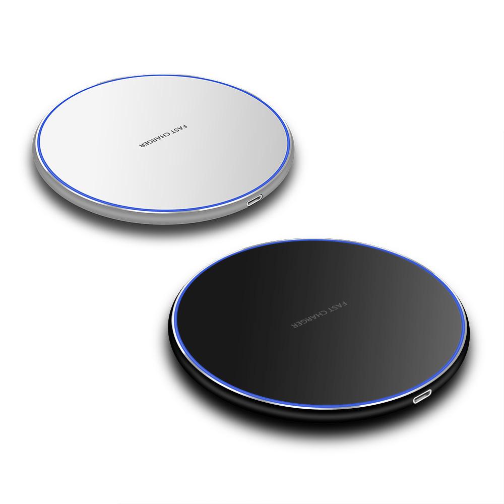 15W Qi Fast Charging Pad Wireless Charger For iPhone 12 11 X XR XS