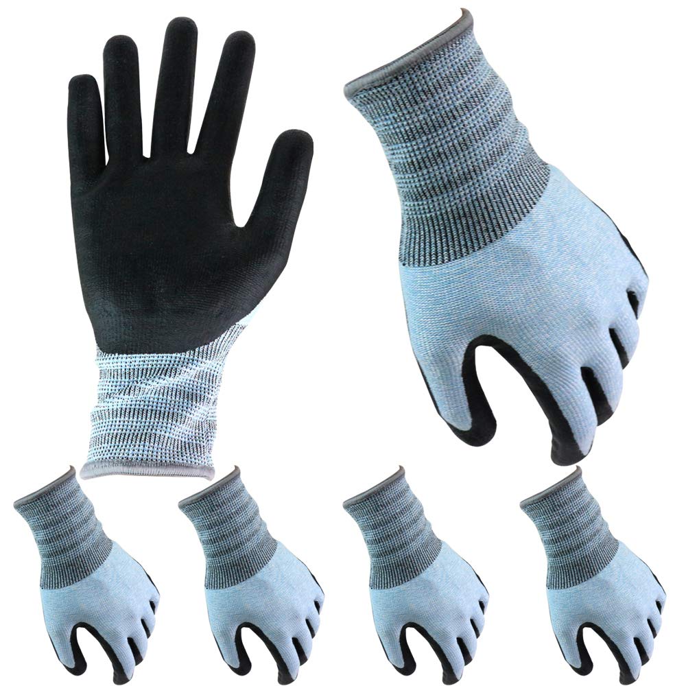 

Fuji Gloves Megaton Power Level Work Size 25-12 Cut-Resistant Gloves, 5, Gloves, Knife-Resistant, Backless, Oil-Resistant (5 Pairs, M)