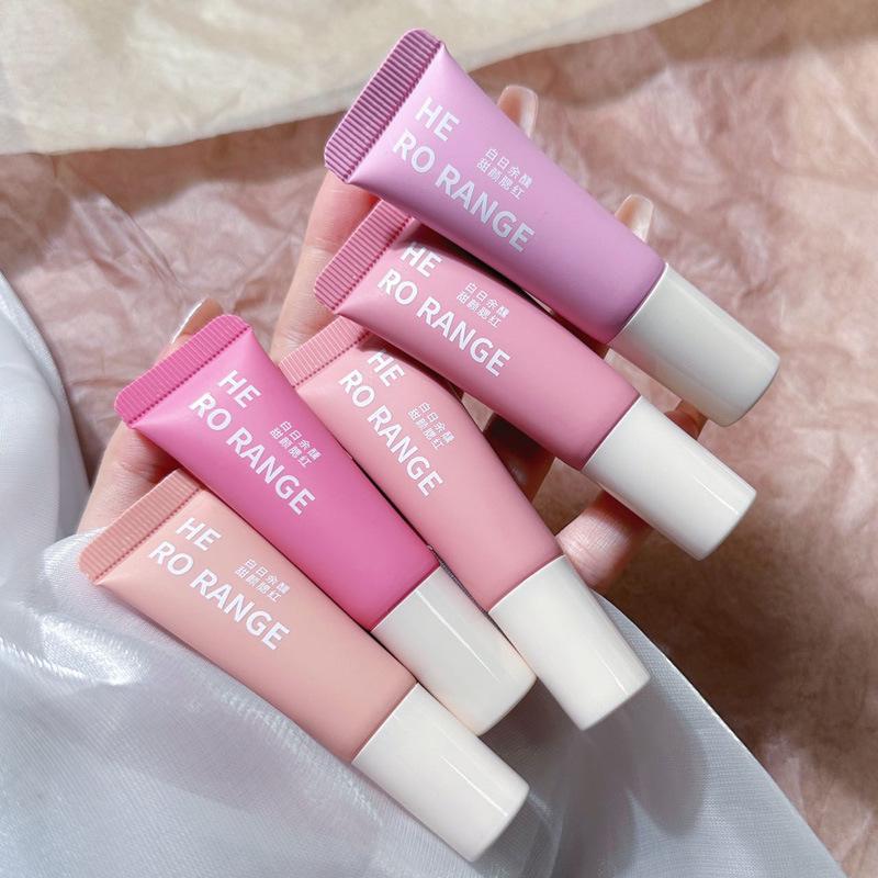 HERORANGE Monochrome Liquid Blush - Airy, Lightweight, Long-lasting, Sun-kissed, Low Saturation, High Brightness.