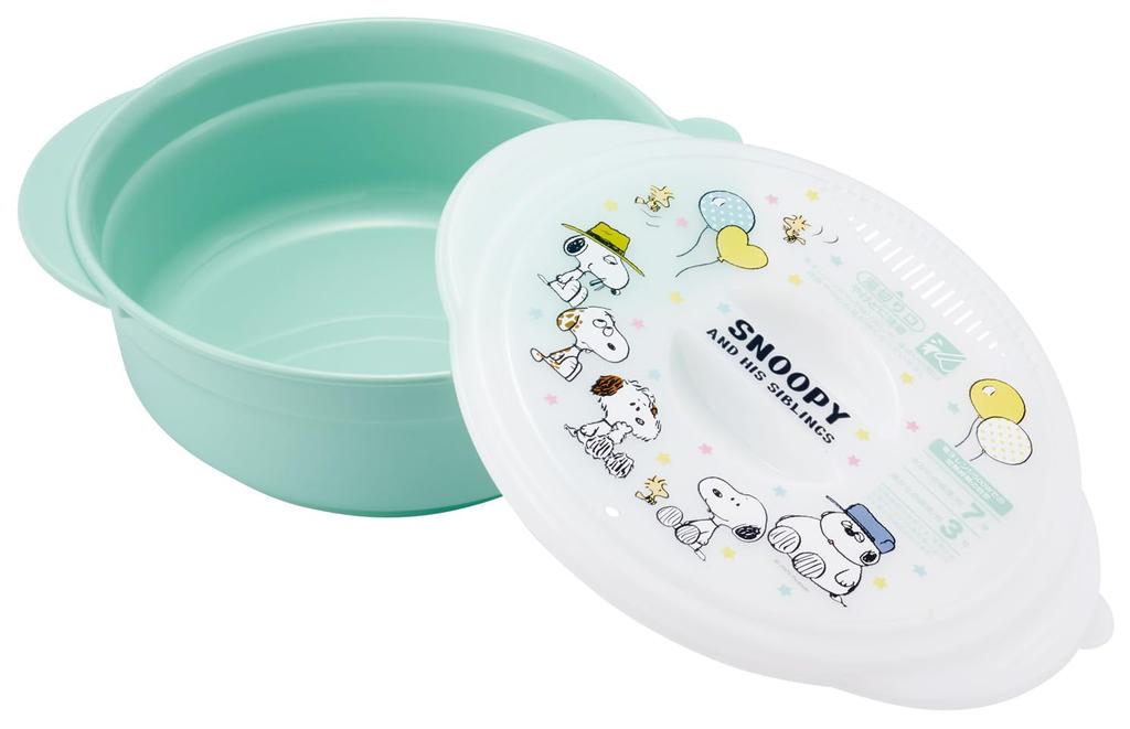 Skater Microwave Cooking Supplies Instant Ramen Maker with Hot Water Drainer Made In Japan Snoopy Balloon 1.2L UDR1N-A