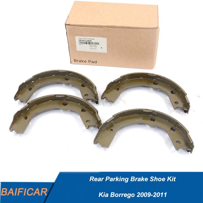 Baificar Brand New Rear Parking Brake Shoe Kit 583502JA00 For Kia Borrego 2009-2011