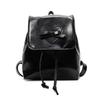 Bow double shoulder small bag women's bag new trendy fashion backpack cute portable shoulder bag schoolbag