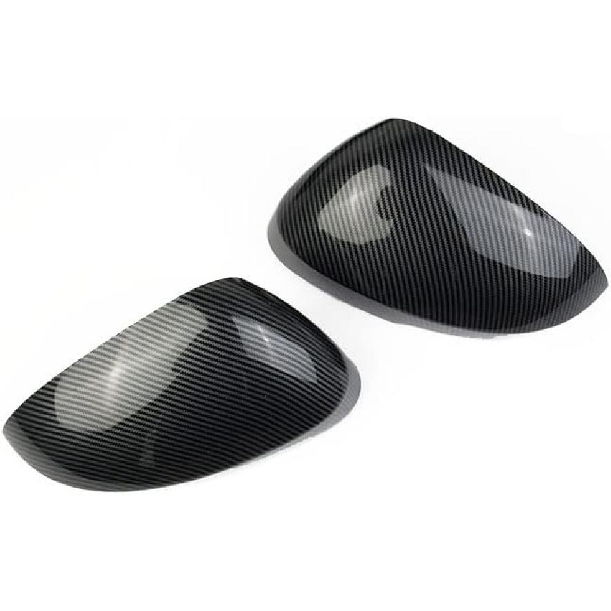 Kohlefaser Seitenrückspiegel Abdeckung Zierleisten Zubehör für Mitsubishi Outlander 2022-2026/Nissan Rogue 2021-2026
