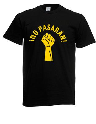 Žádné unisexové tričko Pasaran Fist Up