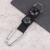 Mini-Kompass mit Haken 2-in-1 Multifunktionaler Wander-Karabiner Empfindlicher Führer Outdoor-Bergsteigen Schlüsselanhänger Camping-Werkzeug