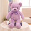 35cm Bear Teddy With Colored Bow Tie Plush Toy Stuffed Animal Doll Gifts Kids