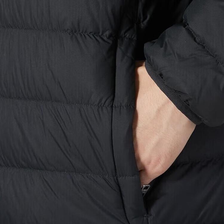 Under Armour Solid Color Stand Collar Sports Vest And Knitted Pants Casual Set Men Black 23600804-001+23600703-001