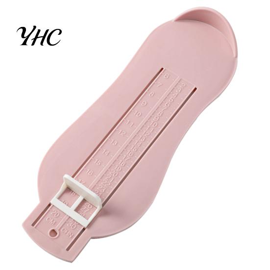 Foot Measuring Ruler Meticulous Reusable Measure Gauge Length Kids for Household Device розовый