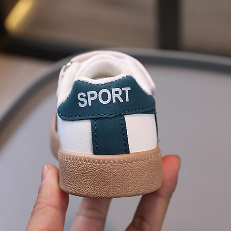 New Spring and Autumn Solid Soft Bottom College Style Sports Casual Sneakers for Boys and Girls