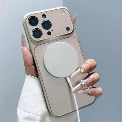 Nové magnetické okamžité 17 pouzdro na telefon pro Apple 17PROMAX Vysoce kvalitní tenké magnetické ochranné pouzdro na telefon